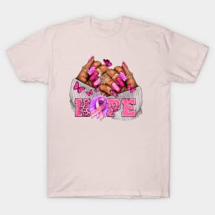 Hope Breast Cancer Awareness Support T-Shirt